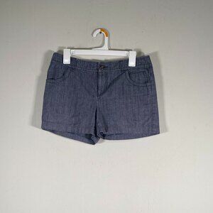 Calvin Klein Chino Shorts Women's 8 Blue-ish Gray Casual